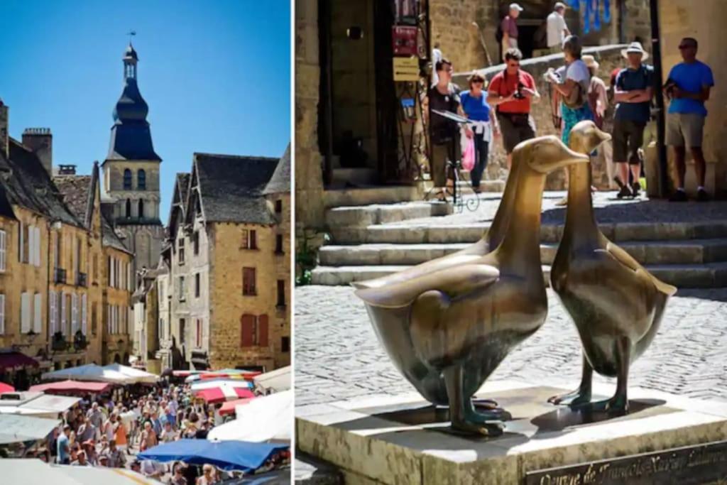Appartement La Couronne Sarlat-la-Canéda Dış mekan fotoğraf
